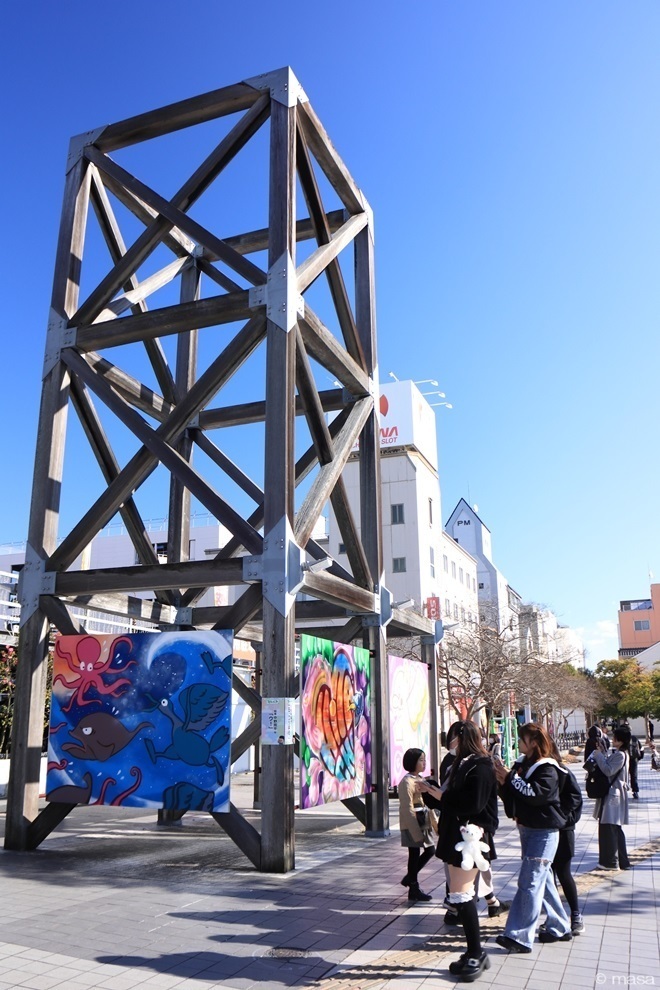 223.親子◆スプレーアート 小学生に囲まれながらスプレーアート！ #スプレーアート